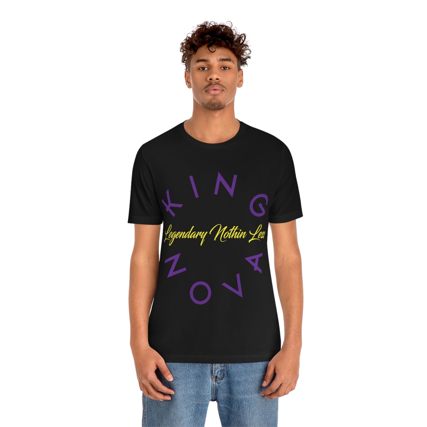 Legendary Nothin Less T-Shirt Purple & Yellow