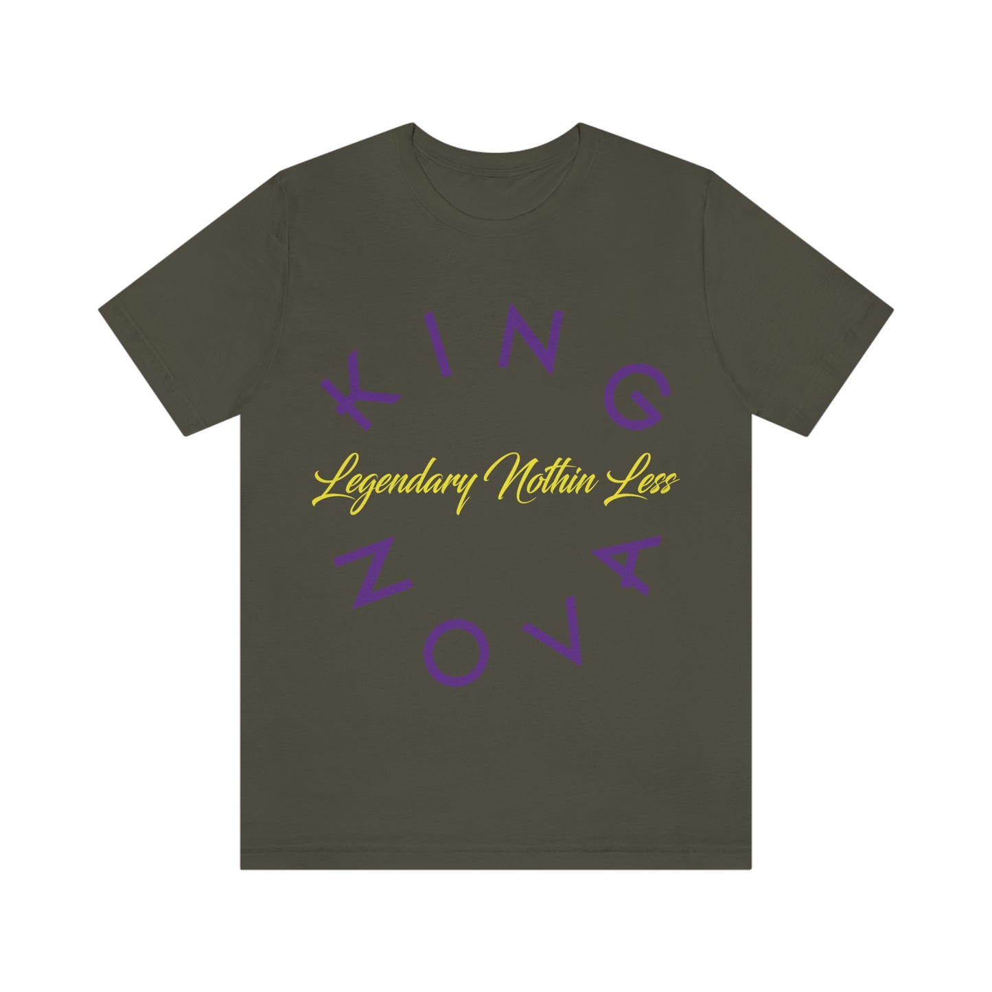 Legendary Nothin Less T-Shirt Purple & Yellow