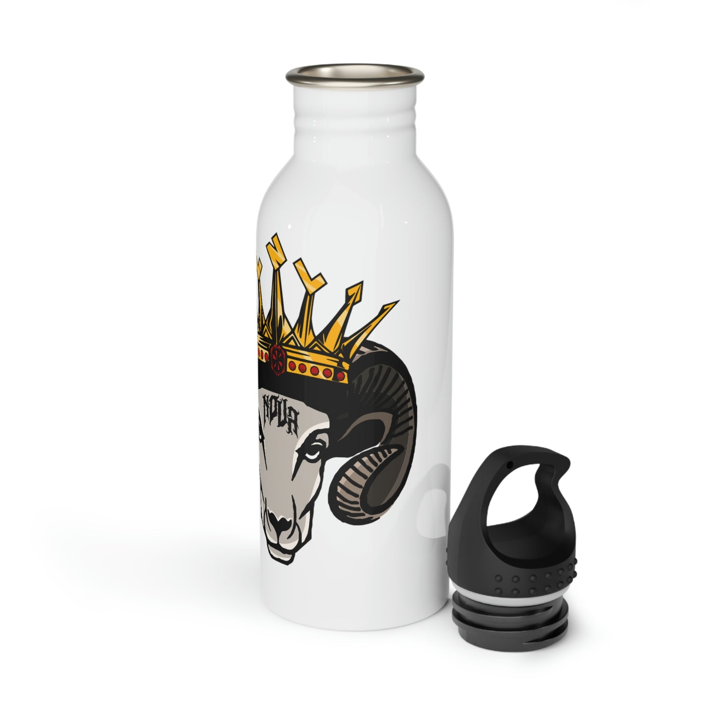 LNL GOAT Stainless Steel Water Bottle Scannable