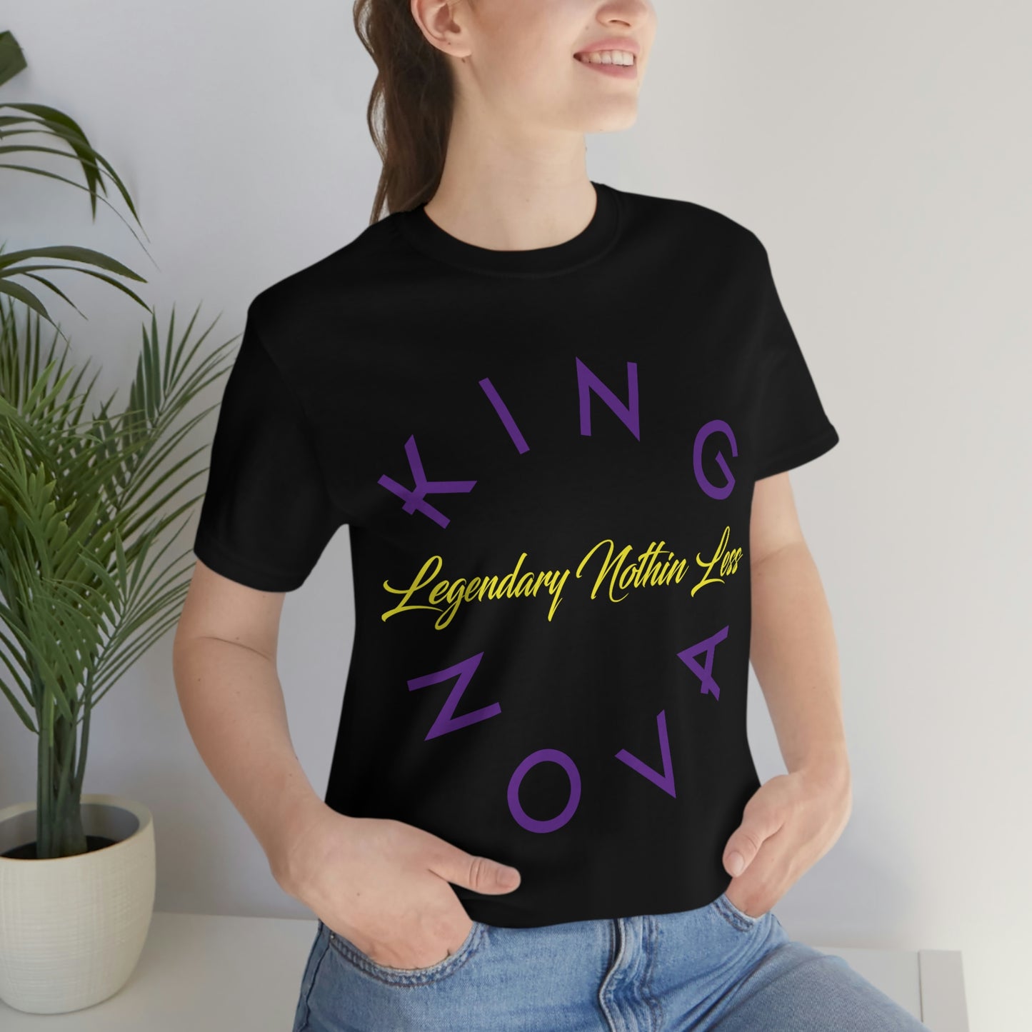 Legendary Nothin Less T-Shirt Purple & Yellow