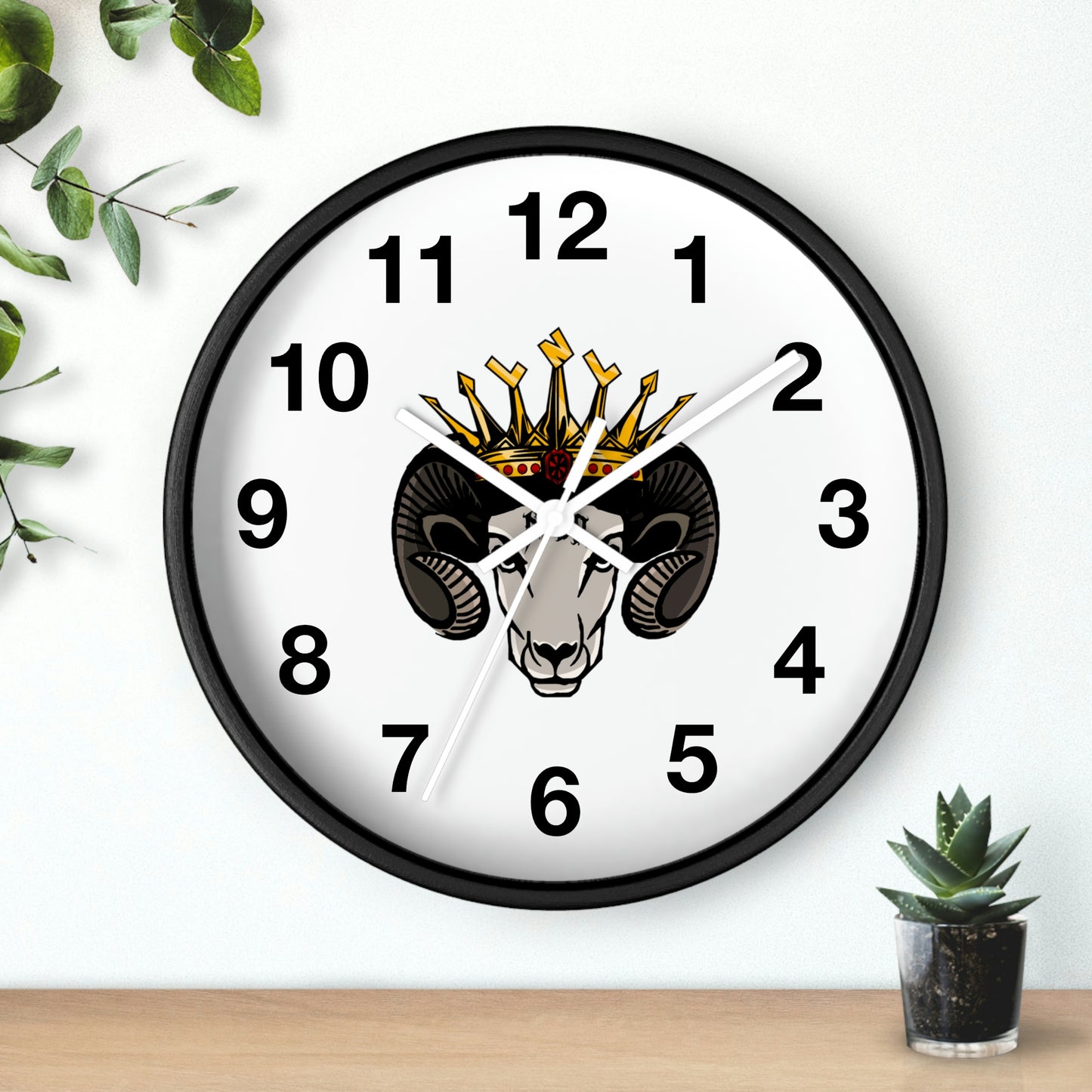 Nova the goat Wall Clock