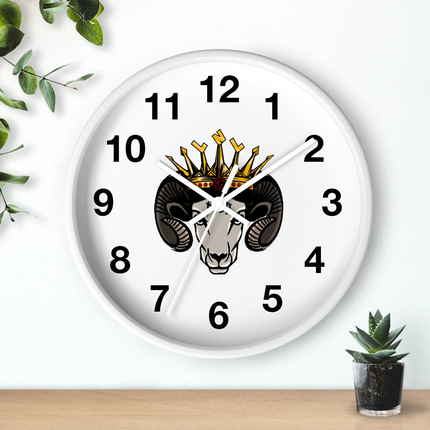 Nova the goat Wall Clock