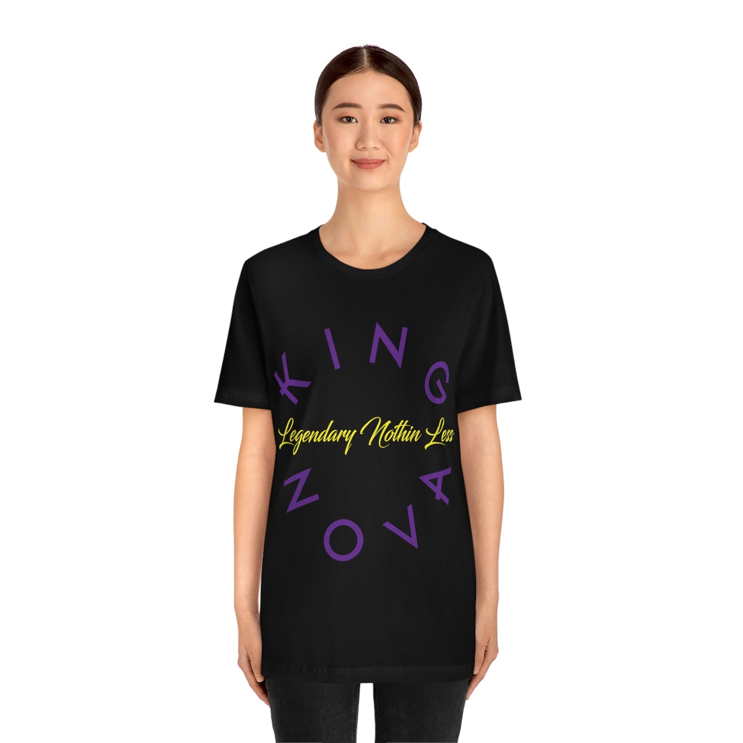 Legendary Nothin Less T-Shirt Purple & Yellow