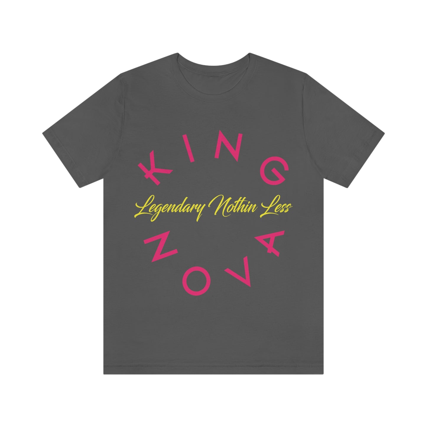 Legendary Nothin Less T-Shirt Pink & Yellow