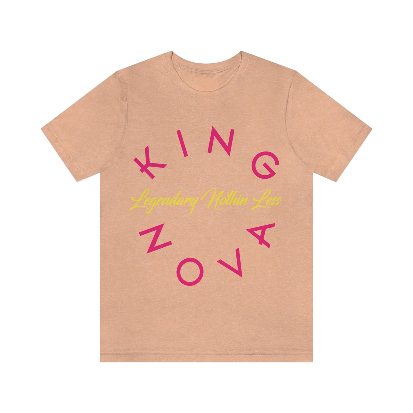 Legendary Nothin Less T-Shirt Pink & Yellow