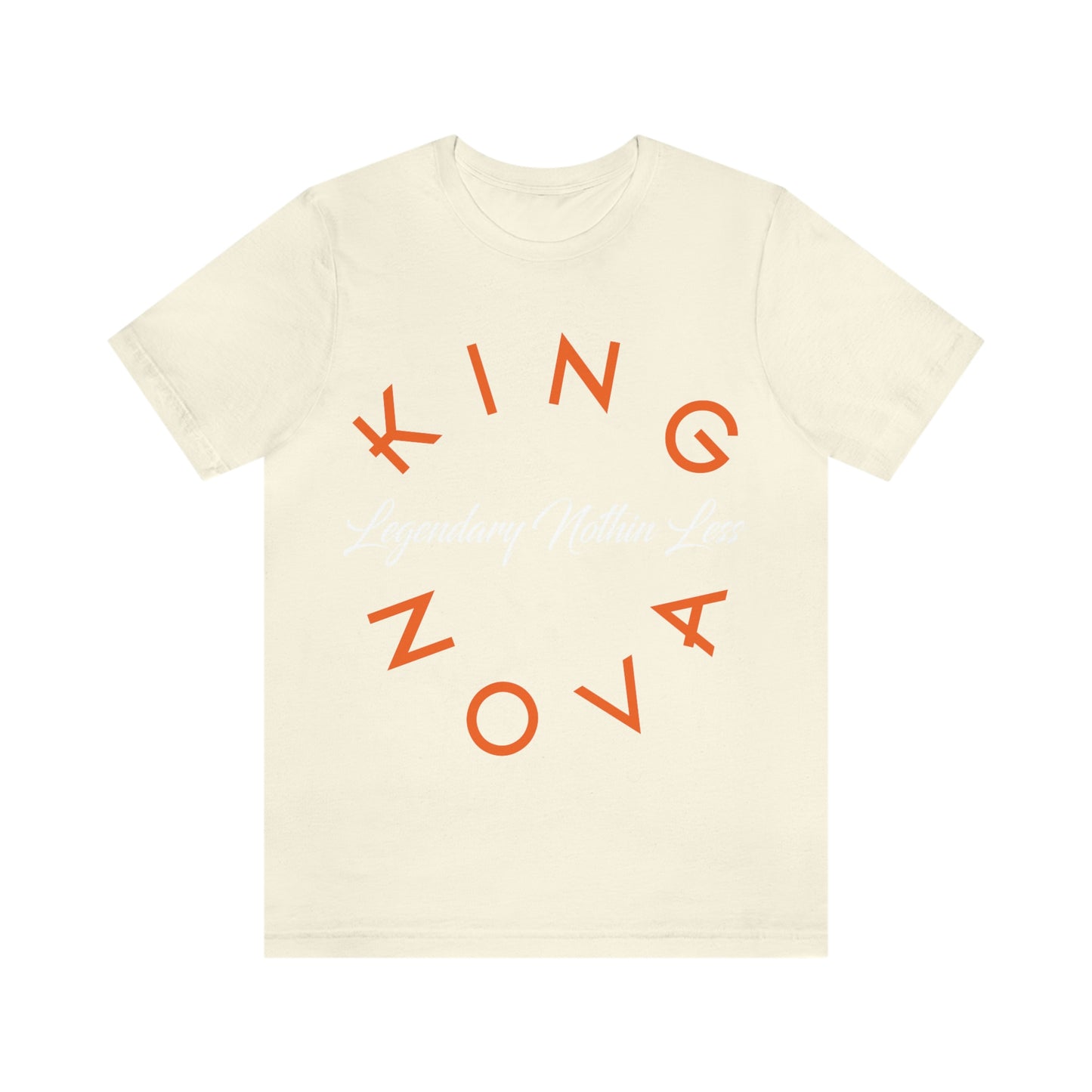 Legendary Nothin Less T-Shirt Orange & White