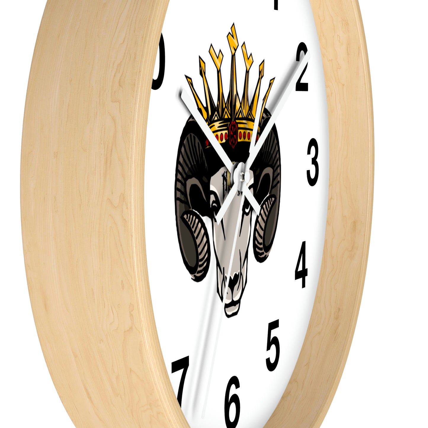 Nova the goat Wall Clock