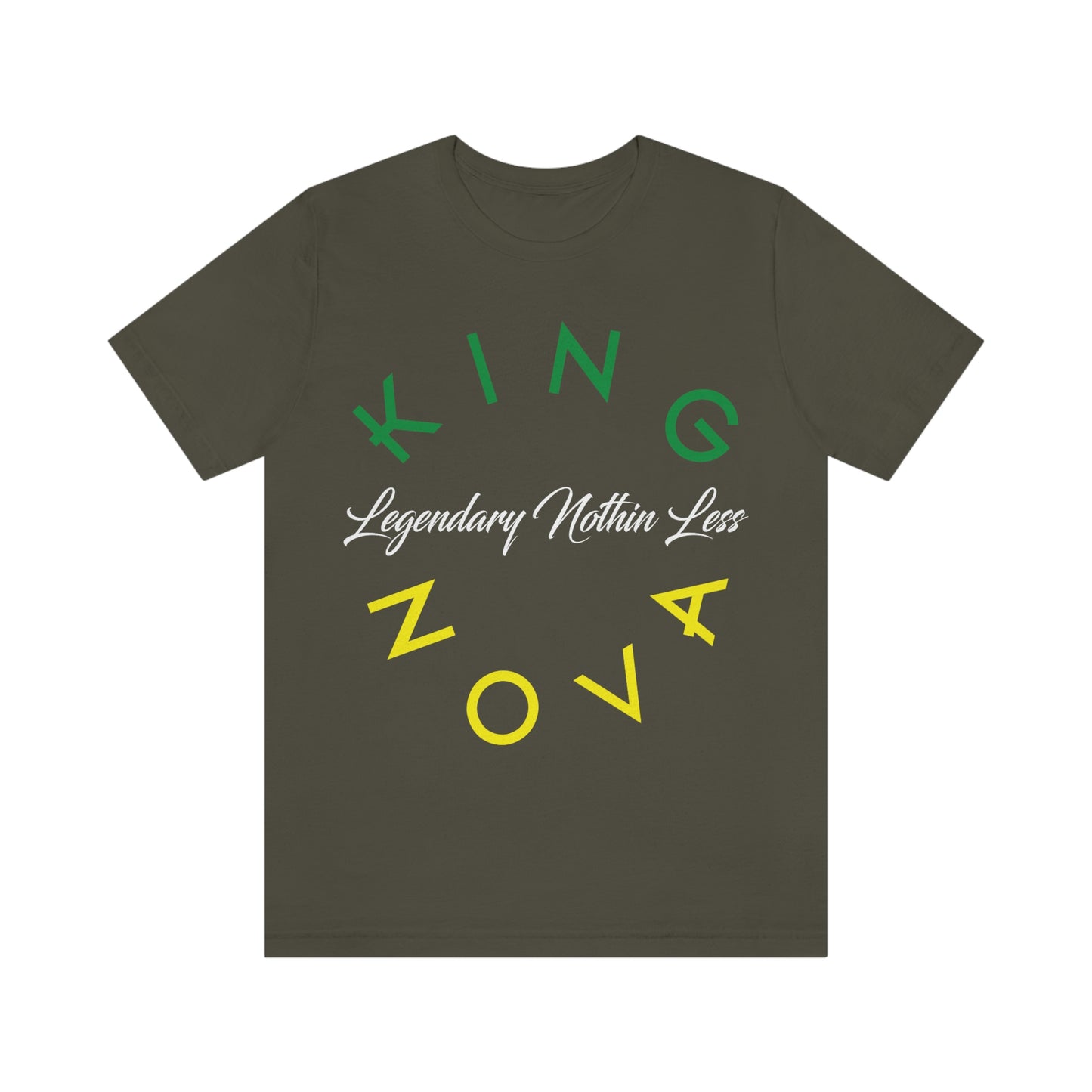 Legendary Nothin Less T-Shirt Green, Yellow & White