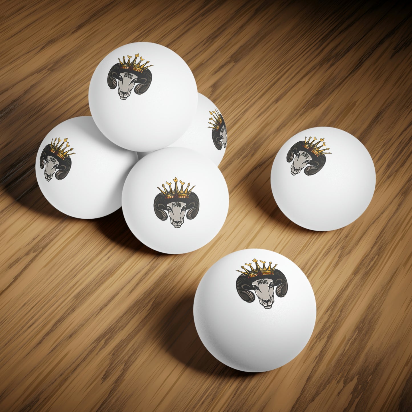 Nova the goat Ping Pong Balls, 6 pcs