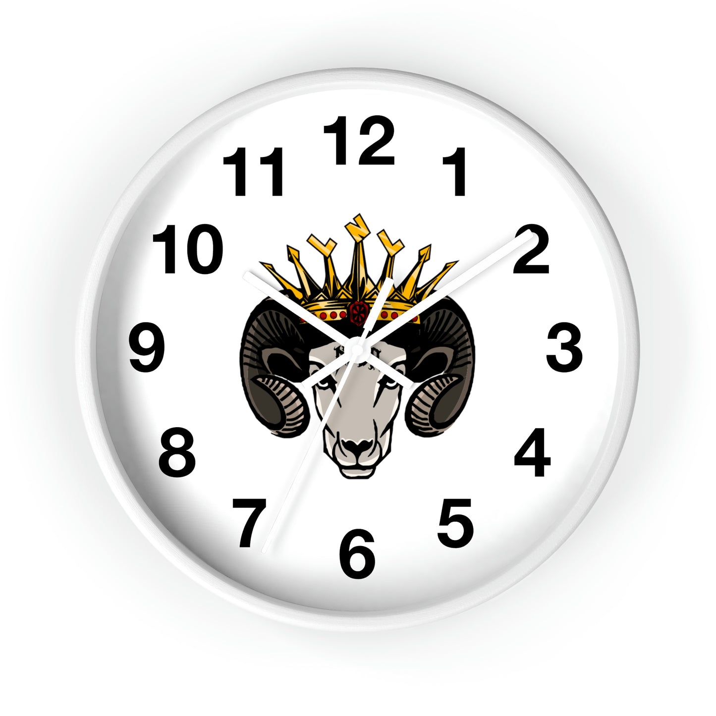 Nova the goat Wall Clock