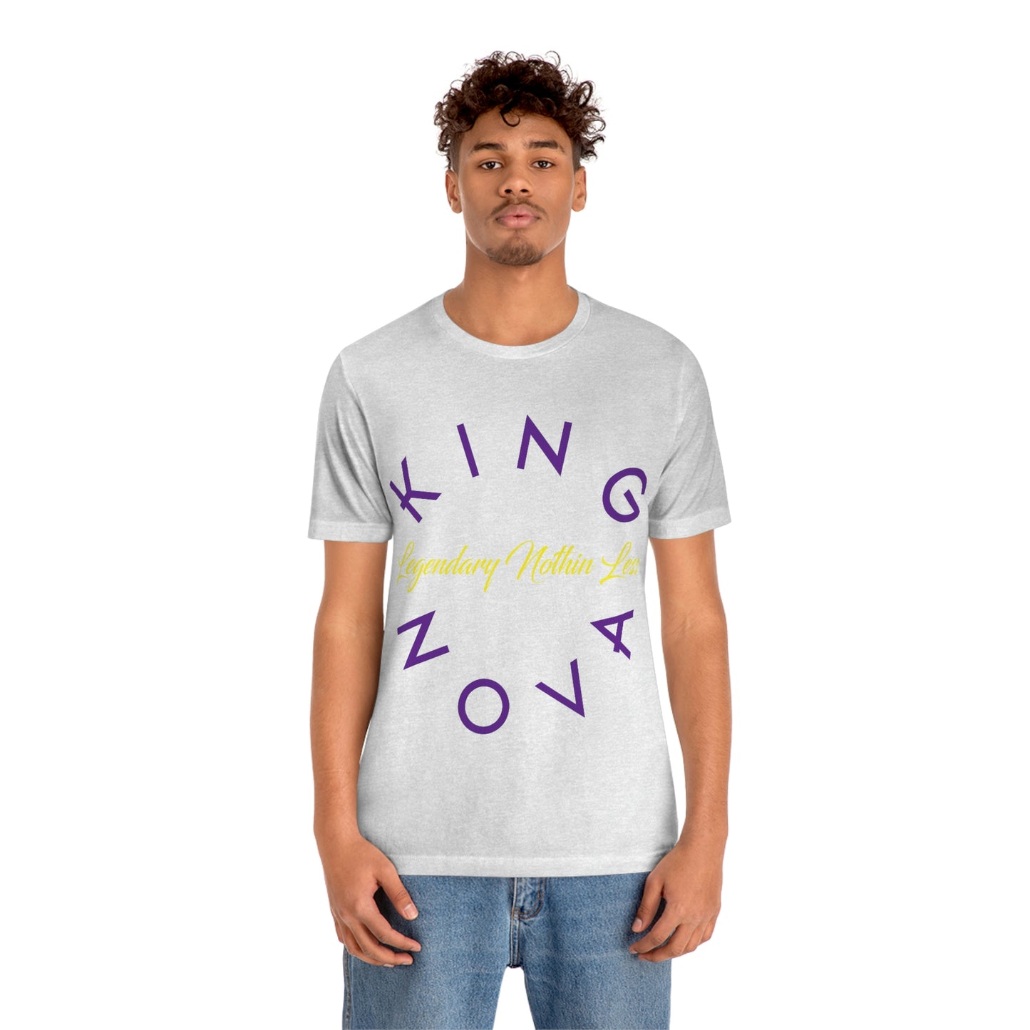 Legendary Nothin Less T-Shirt Purple & Yellow