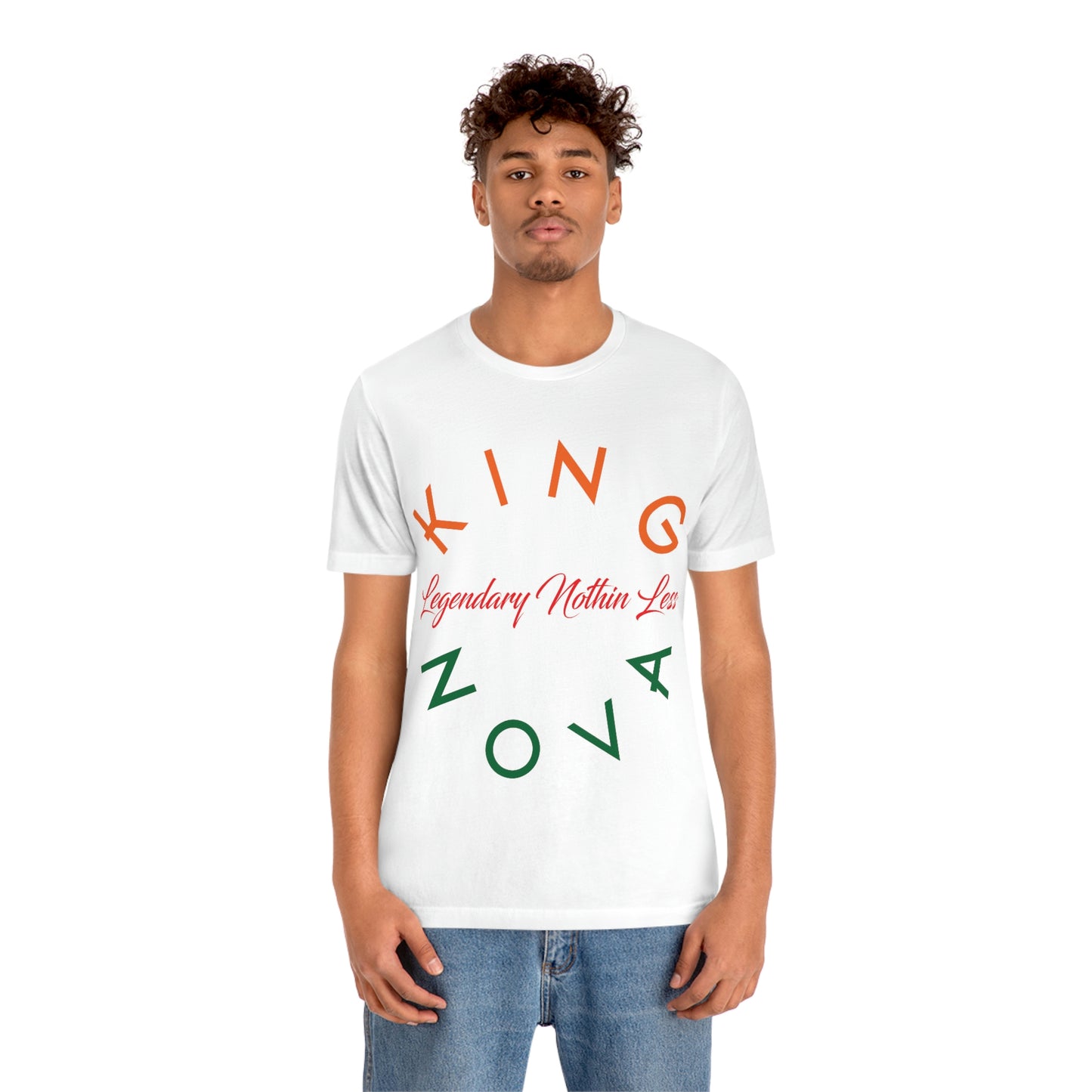 Legendary Nothin Less T-Shirt Orange , Red & Black