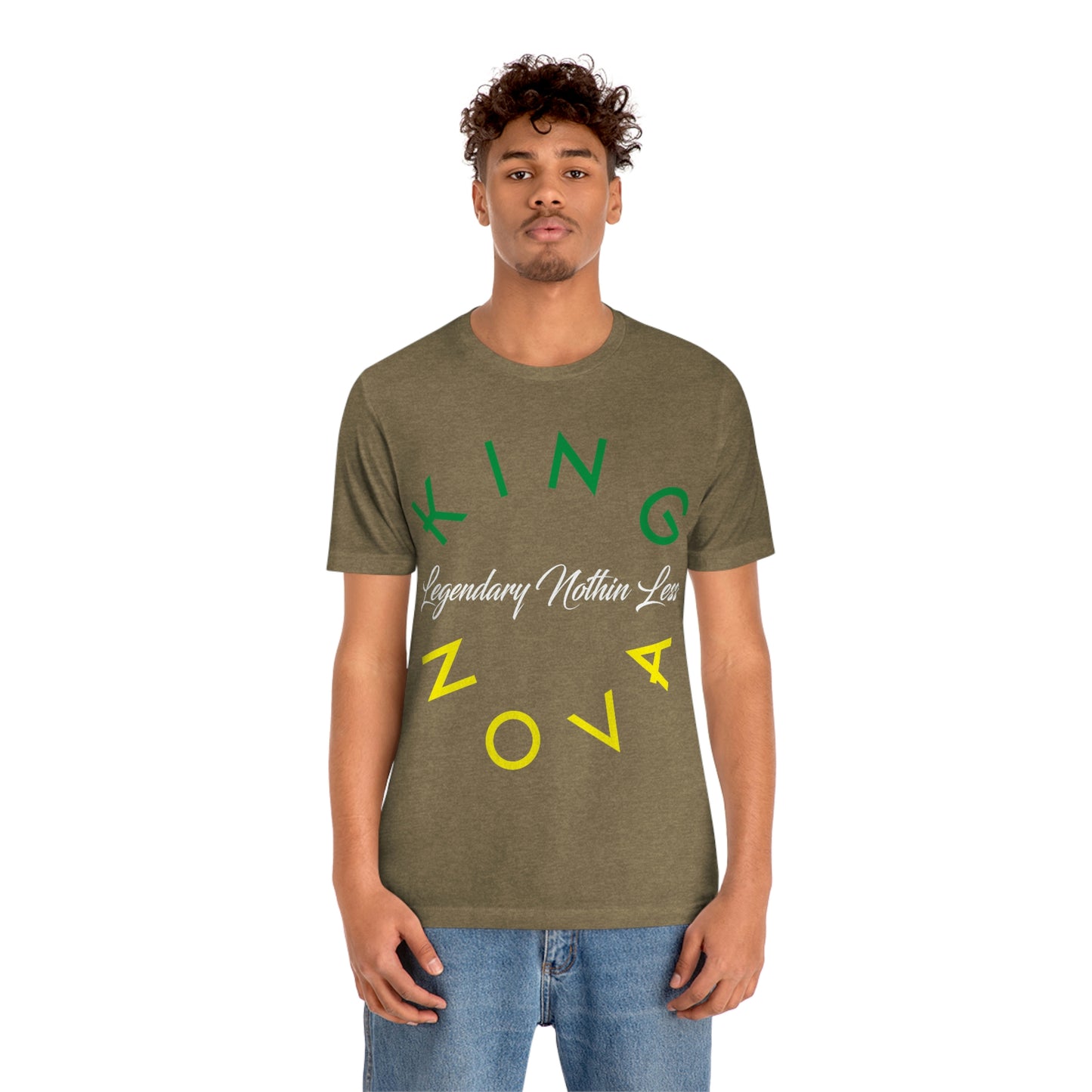 Legendary Nothin Less T-Shirt Green, Yellow & White