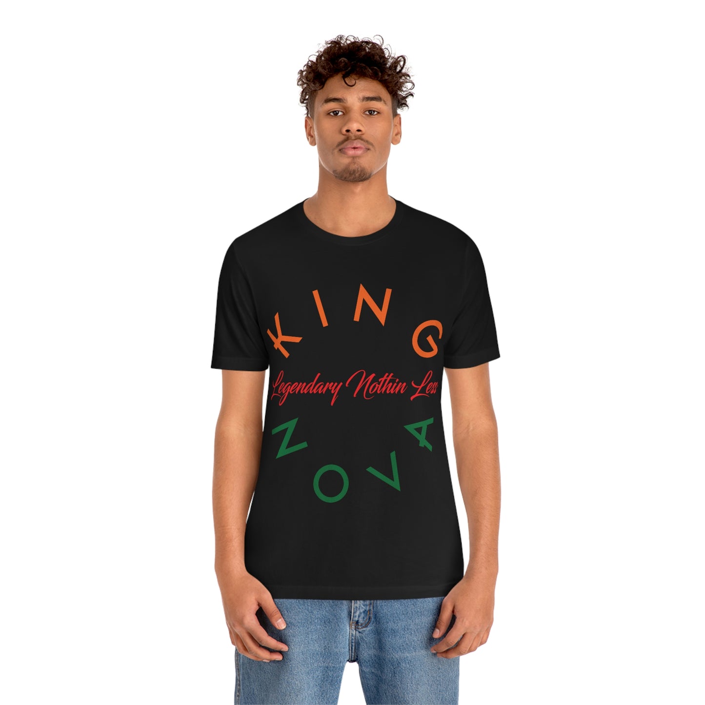 Legendary Nothin Less T-Shirt Orange , Red & Black